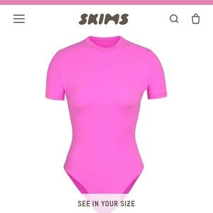 NWT Neon Fits everybody t-shirt bodysuit